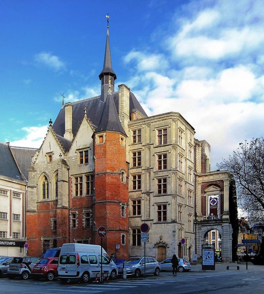 Le palais Rihour, à Lille. Photo : Velvet, CC BY-SA 3.0, Wikimedia Commons.