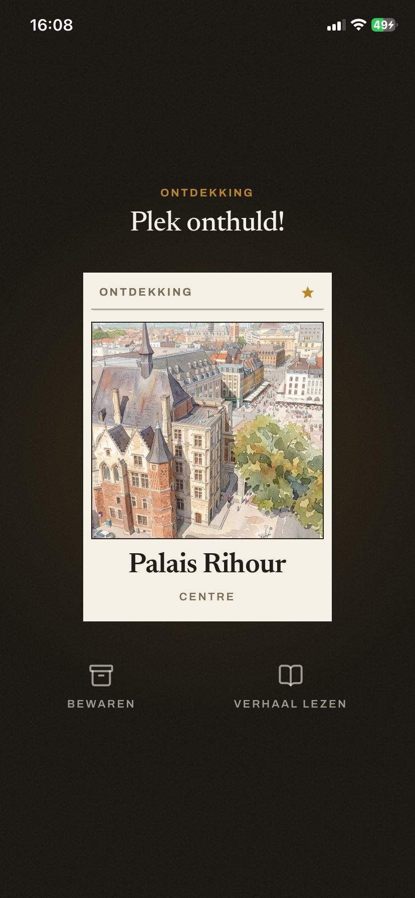 Een plek onthuld in Curiocité: het Palais Rihour.